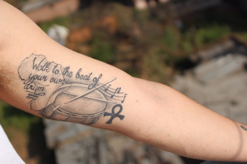 Walk to the beat of your own drum- S. Bouyaux