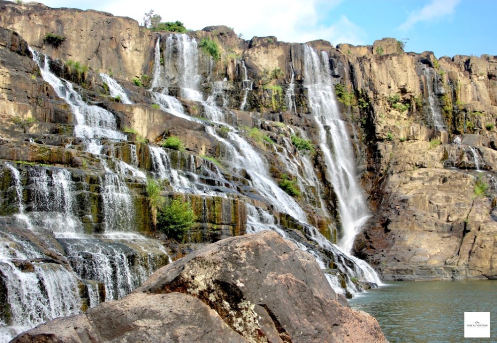 Magnificence of a Waterfall- Dalat- Vietnam 